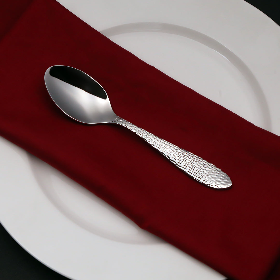Hammered Dessert Spoon