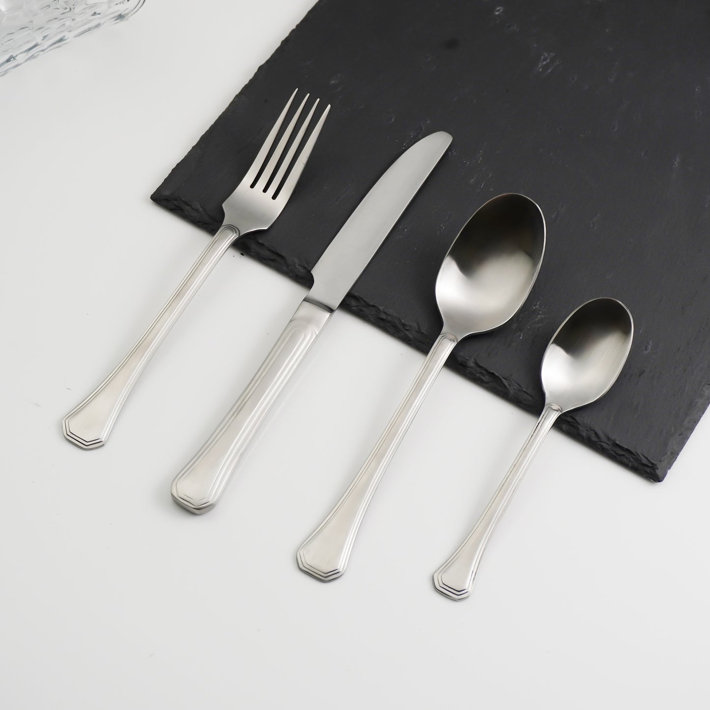 Diamond Matt Cutlery Set