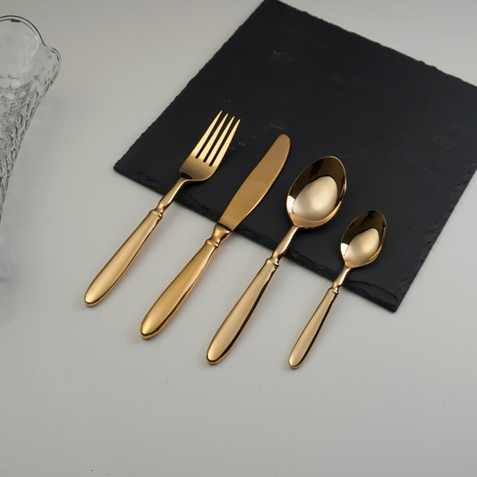 Serene Gold Cutlery Set
