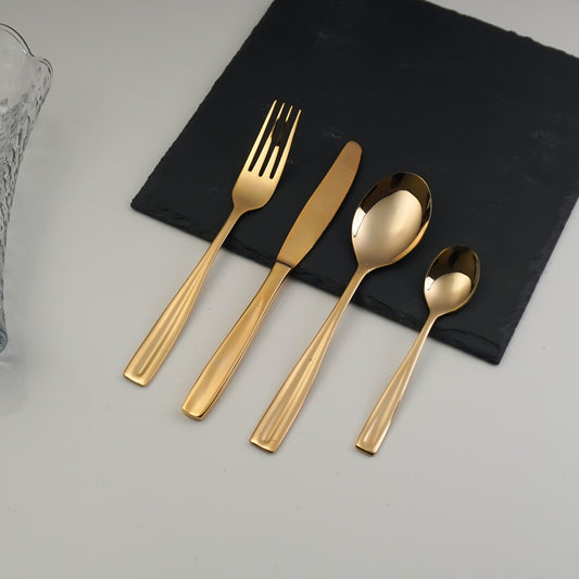 Lunaro Gold Cutlery Set