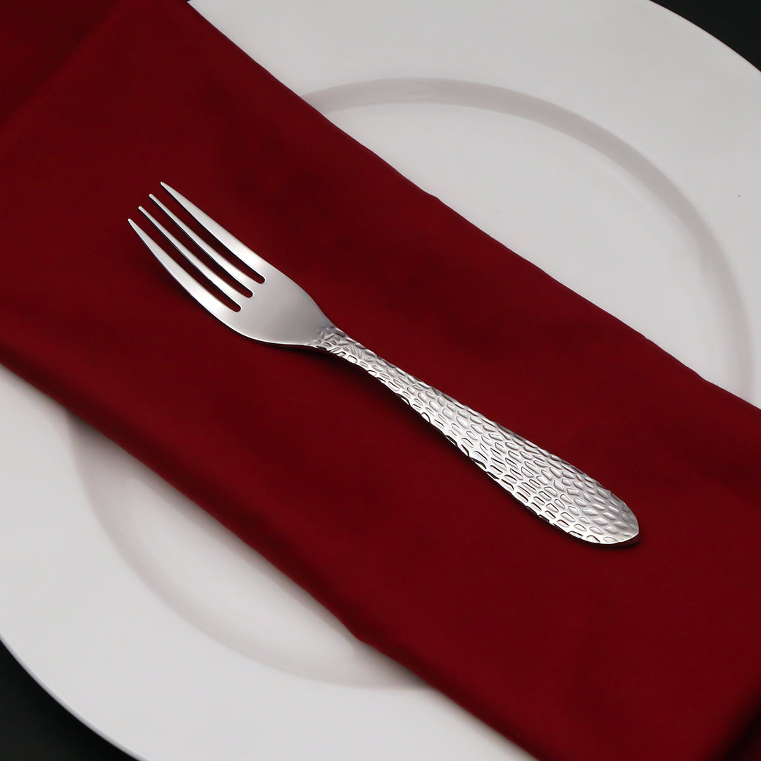 Hammered Dessert Fork