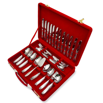 Hammered Cutlery Set
