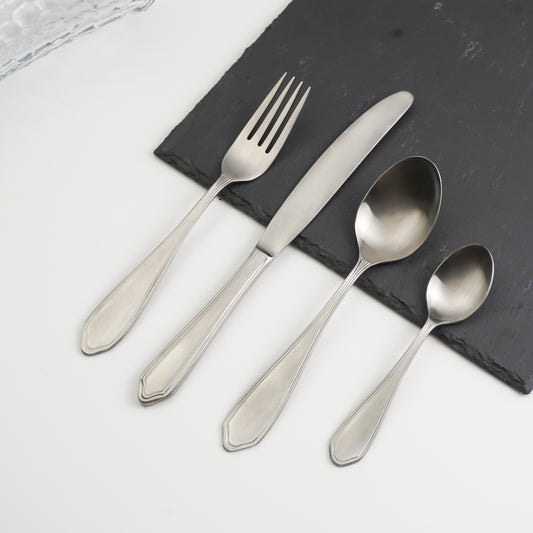 Lucente Matt Cutlery Set