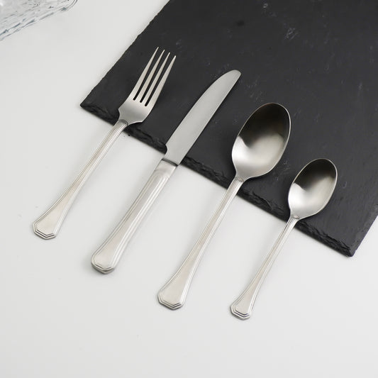 Diamond Matt Cutlery Set
